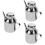 3Pcs Stainless Steel Eye Washing Pot Handheld Washer Tool 8
