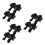 3 Pairs Adjustable Toddler Ice Skates With Double Runners And Hook Loop 7