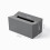 2 Pcs Dark Grey Plastic Wall Mounted Toilet Paper Holder 11