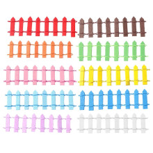 20 Pcs Mini Wood Fence For Micro Landscape DIY Bonsai Decor