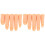 2Pcs Silicone Practice Fingers 5Pcs Nail Training Finger Light Yellow 4