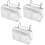 3 Pcs Simple Hanging Storage Bag For Dormitory Sundries 3