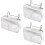 3 Pcs Simple Hanging Storage Bag For Dormitory Sundries 6