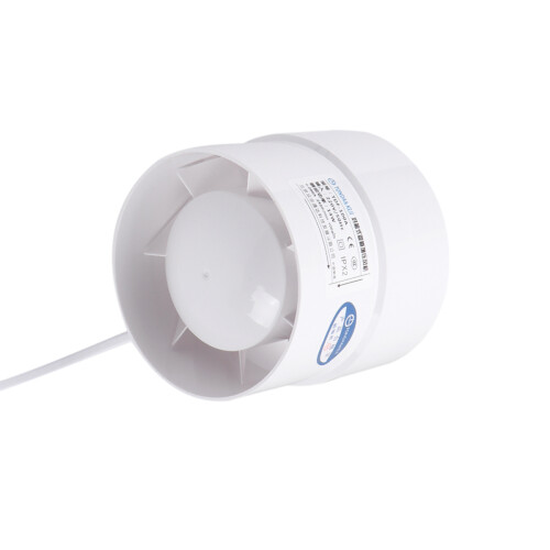 2Pcs 4 Inch Round Duct Fan For Kitchen Bathroom Ventilation 2