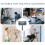 2Pcs Durable Plastic Diy Wall Decoration Painting Machine For 5Inch Roller 7
