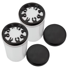 10 Pcs Plastic Paint Brush Cleaner Bottle For Nail Art Pen Brushes