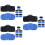 36Pcs Assorted Color Hard Hat Liners Sweatproof Breathable Sweatbands 9