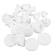 48 Pcs Silicone Bathtub Hole Sealing Caps White Waterproof Stoppers