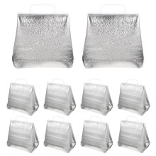30 Pcs Portable Insulated Take-Out Bags Large Capacity