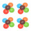 20 Pcs Round Button Shaped Silicone Cup Coasters Holders Non Slip 4