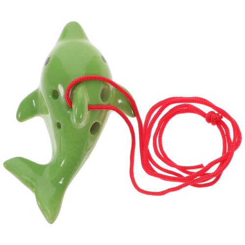 Beginner Ceramic 6-Hole Ocarina Musical Instrument For Practice 2