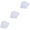 60 Pcs Plastic Beads Template Heat Resistant Ironing Papers 7