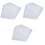 60 Pcs Plastic Beads Template Heat Resistant Ironing Papers 9