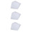 60 Pcs Plastic Beads Template Heat Resistant Ironing Papers 4
