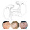 10 Pairs Silicone Interphone Ear Plug Insert Earbud Supply 11