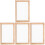 4 Sets Paper Making Wood Mold Screen Frame Diy Kit 4
