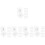 150 Pcs Self-Adhesive Transparent Hooks For Kitchen, Bathroom, Door 5