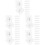 150 Pcs Self-Adhesive Transparent Hooks For Kitchen, Bathroom, Door 6