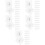 150 Pcs Self-Adhesive Transparent Hooks For Kitchen, Bathroom, Door 7