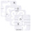16 Pcs Patchwork Quilting Template For Diy Sewing And Embroidery 3