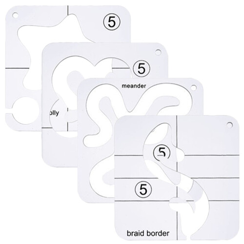 16 Pcs Patchwork Quilting Template For Diy Sewing And Embroidery 2