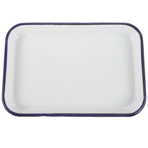 4Pcs Household Enamel Baking Dish Rectangular Non-Stick Roasting Pan