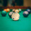 2Pcs Resin Billiard Ball Cue Training Replacement For Table 11
