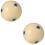2Pcs Resin Billiard Ball Cue Training Replacement For Table 8