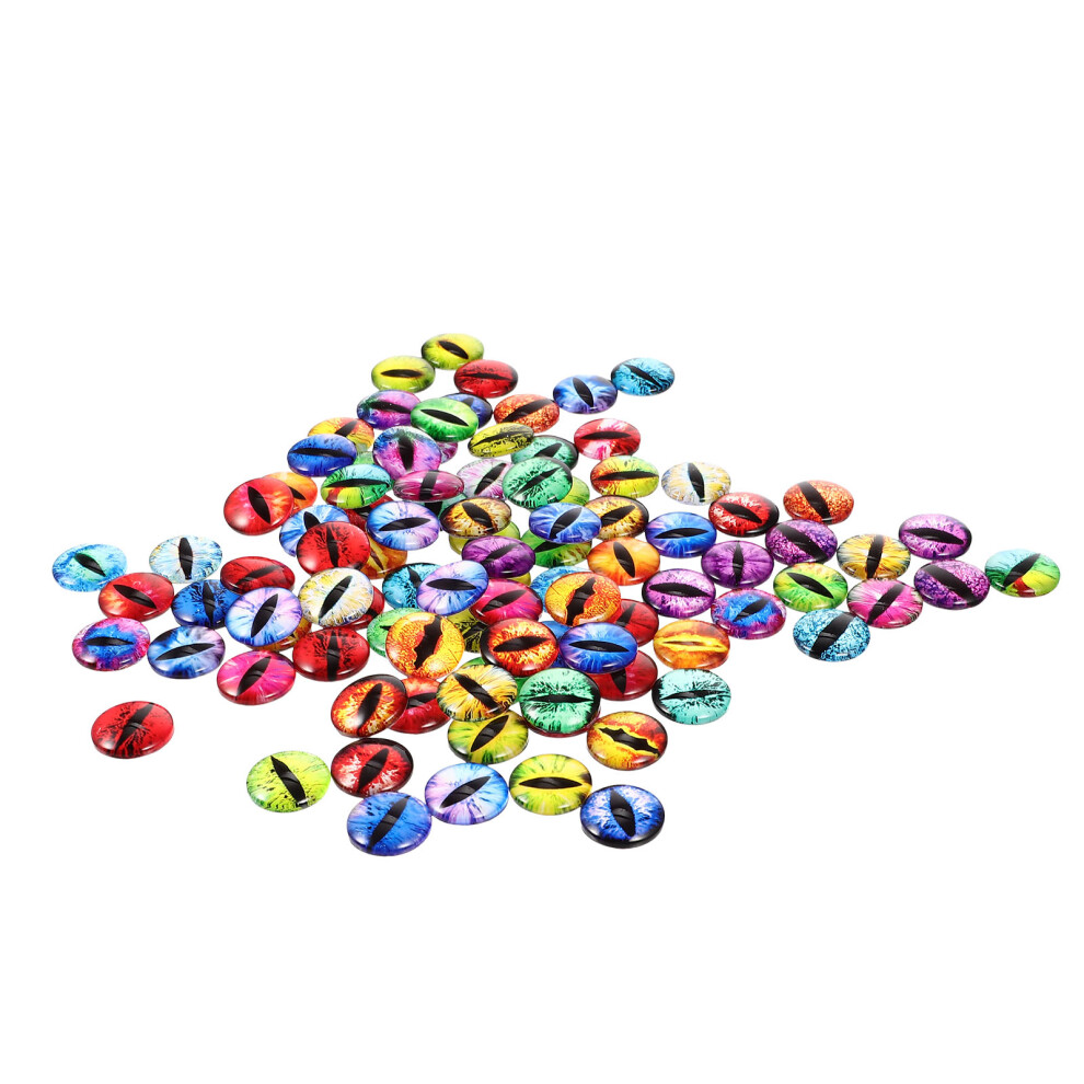 500 Pcs Diy Glass Eyes Simulation Eye Patches For Toy Dolls Mixed-image-OPC-PKZYC7R-NEW