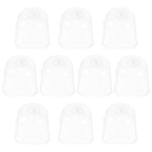 30Pcs Square Clear Plastic Cloche Domes for Plant Humidity Protection