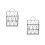 2Pcs Wall Mounted Hanging File Organizer Rack For Books 7