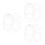30 Pcs Clear Plastic Dome Covers For Garden Plant Protection 9