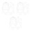 30 Pcs Clear Plastic Dome Covers For Garden Plant Protection 7
