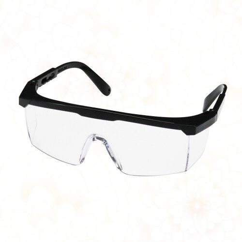 2Pièces Lunettes Protectrices Noires Anti-Vent Spray Pour 1