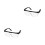2Pièces Lunettes Protectrices Noires Anti-Vent Spray Pour 6