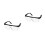 2Pièces Lunettes Protectrices Noires Anti-Vent Spray Pour 9