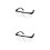 2Pièces Lunettes Protectrices Noires Anti-Vent Spray Pour 7