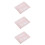3Stk Keramik Schmucktablett Rosa Marmor Aufbewahrung 8
