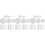 1800 Sheets Quilting Sewing Paper Crafting Template Tool 6