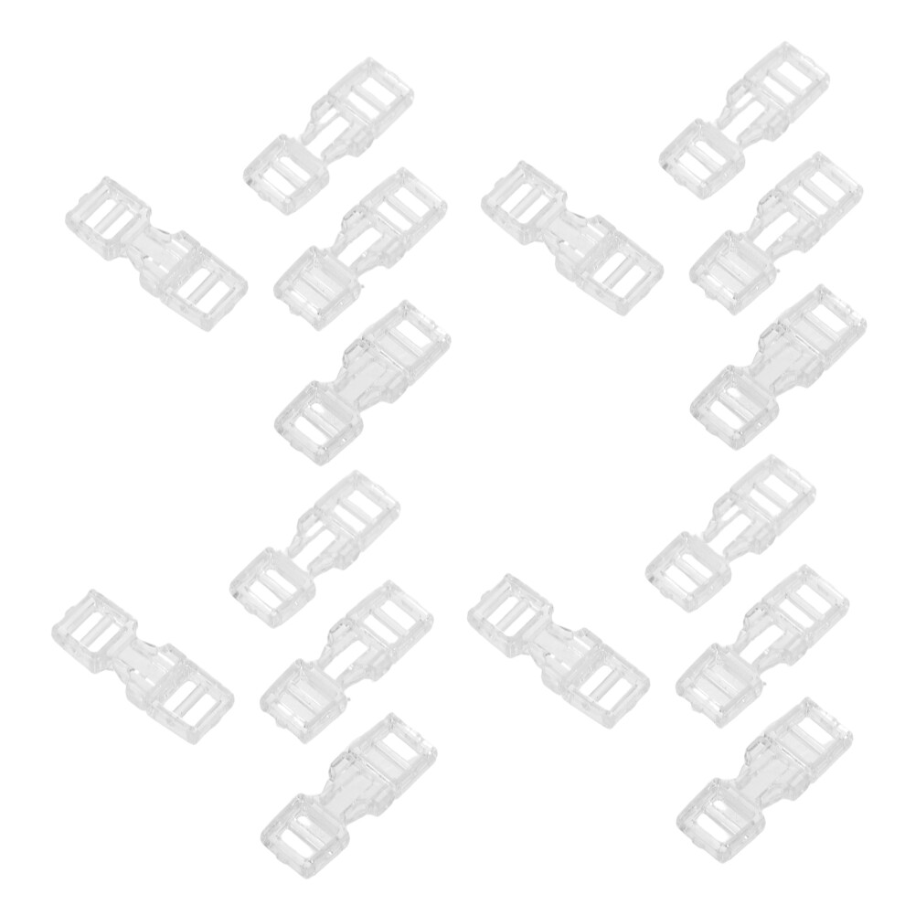 Photos - Manicure Cosmetics 100 Pcs Mini Nail Extension Buckles - Transparent For Artificial Nails
