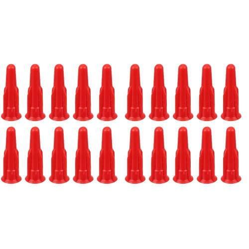 40Stk Caulk- Langlebigem Material Mit Rotem Schraubverschluss 1