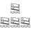 16 Pcs Acrylic Table Sign For Wedding Party And 4