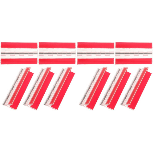 10 Pcs Self Adhesive Heavy Duty Continuous Piano Hinges For Diy 1
