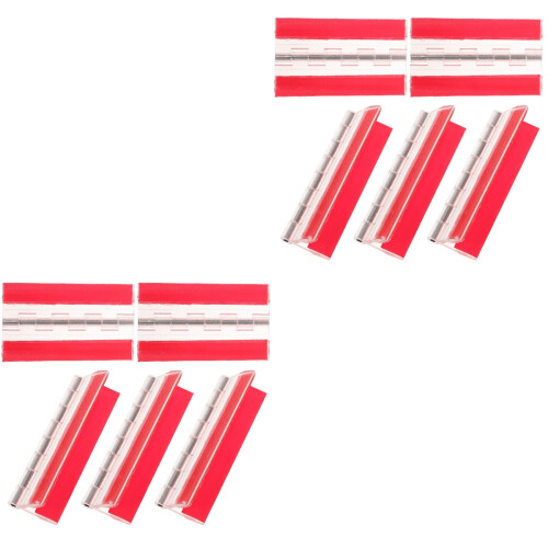 10 Pcs Self Adhesive Heavy Duty Continuous Piano Hinges For Diy 2