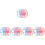 10 Pcs Nipple Rulers Circular Template Measuring Tool 7