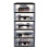 2Pcs Five-Layer Plastic Storage Cabinet With Drawers 31.4Cm Height 2