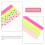 20 Packs Star Origami Paper Strips Decorative Paper Stars 6