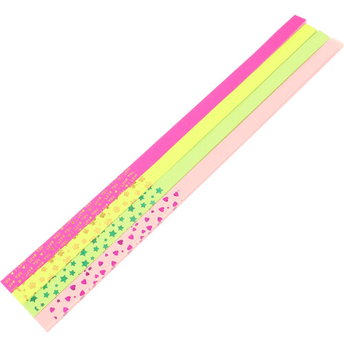 20 Packs Star Origami Paper Strips Decorative Paper Stars 2