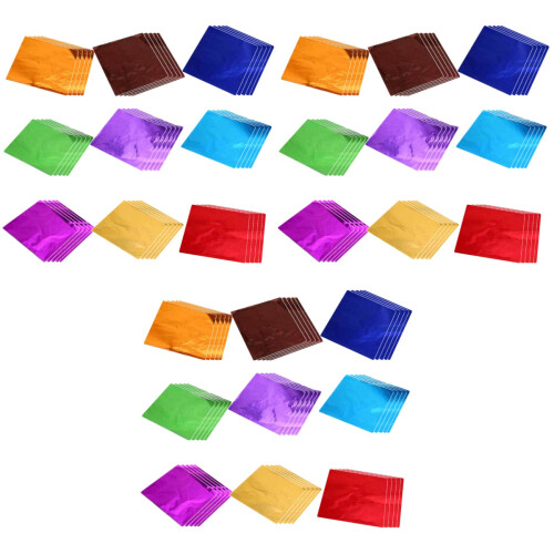 2700 Pcs Colorful Aluminum Foil Paper For Chocolate And Gift Packaging 2