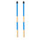 2 Pairs Wooden Rod Frame Drum Brushes Sticks Replacement For Jazz Folk Blue 1